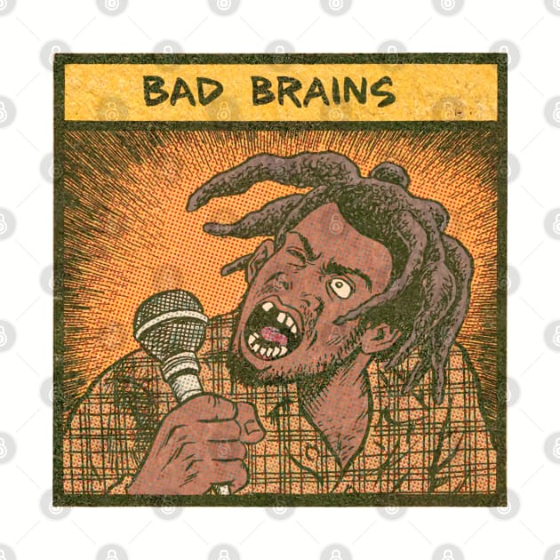 BAD BRAINS LETS ROCK by OSCAR BANKS ART