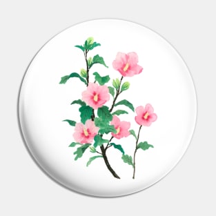 February 22nd birthday flower Pin