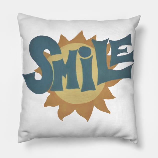 SMiLE! Brian Wilson cover Pillow by CaptainHaddock