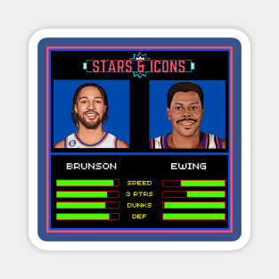 Brunson & Ewing - NBA Jam “Stars & Icons” Edition Magnet