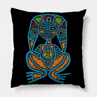 Atabey Indigenous Taino Goddess Pillow