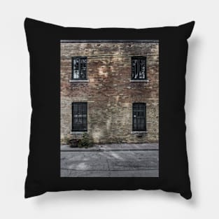 Little Tiny Street No 8 Color Version Pillow