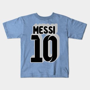 Messi stumble guys Kids T-Shirt by DofinaSur