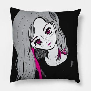 Portrait girl Pillow