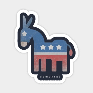 Democrat-Donkey Magnet