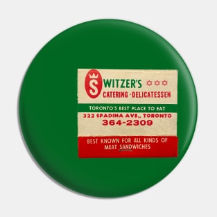 Switzer's Delicatessen Matchbook Pin