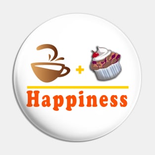 Coffee & Muffin - Happiness Pin