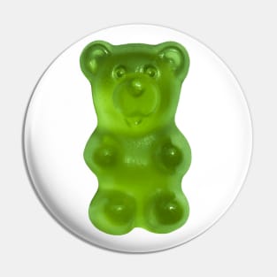 gummy bear (green) Pin