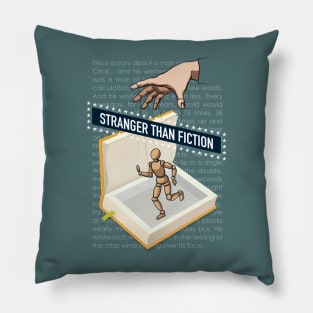 Stranger Than Fiction - Alternative Movie Poster Pillow