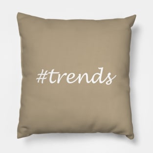 Trend word - hashtag Pillow