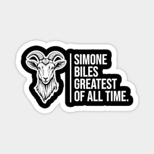 Simone Biles, The GOAT, The Greatest of All Time Magnet