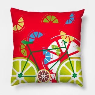 Lemon Bike Pillow