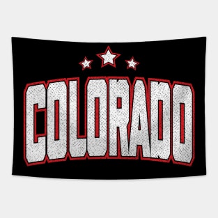 Retro Vintage Colorado Tapestry