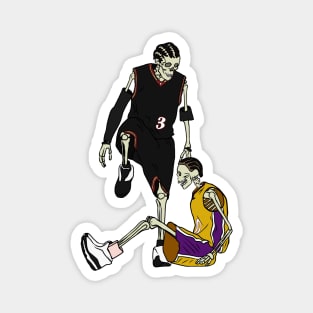 Skeleton Allen Iverson Steps Over Tyronn Lue Magnet