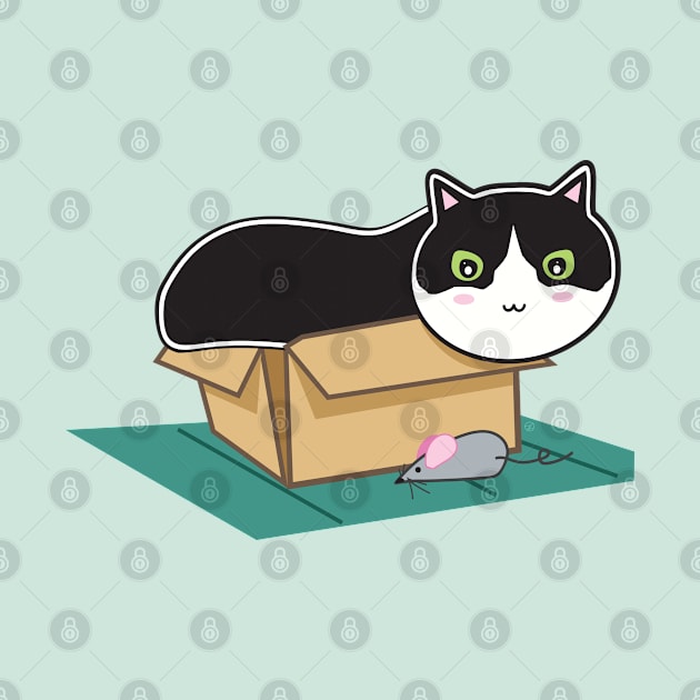 Box Kitty by KimonoKat