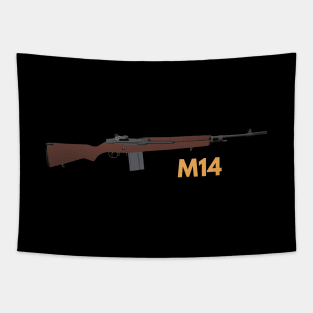 M14 Rifle Tapestry