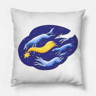 Sternschnuppen - Falling Stars - Sirius - Sternenfänger Pillow