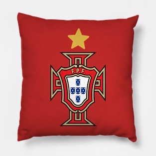 Portugal Football Team With One Star Pillow