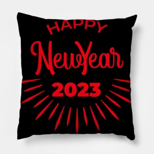 Happy New Year 2023 Pillow