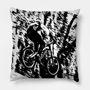 downhill mtb Pillow