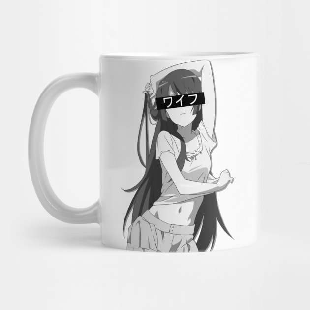 Senjougahara Waifu - Waifu - Mug