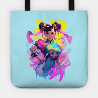 STREET FIGHTER - CHUN LI - ESPN | Gaming Anime Manga Hot Bossy Girl Cute Girl | PROUD OTAKU Tote