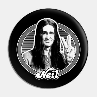 Neil Pye The Young Ones /// Retro Fan Art Design Pin