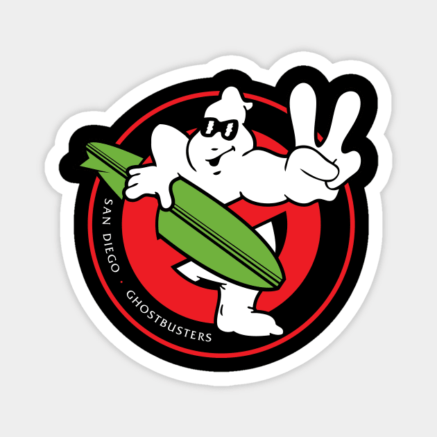 Ghostbusters of San Diego Logo Magnet by TGBCU