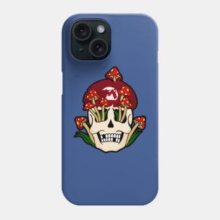 Jump man skull Phone Case