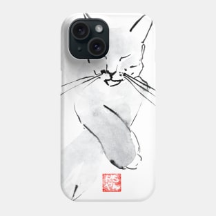 zen cat Phone Case