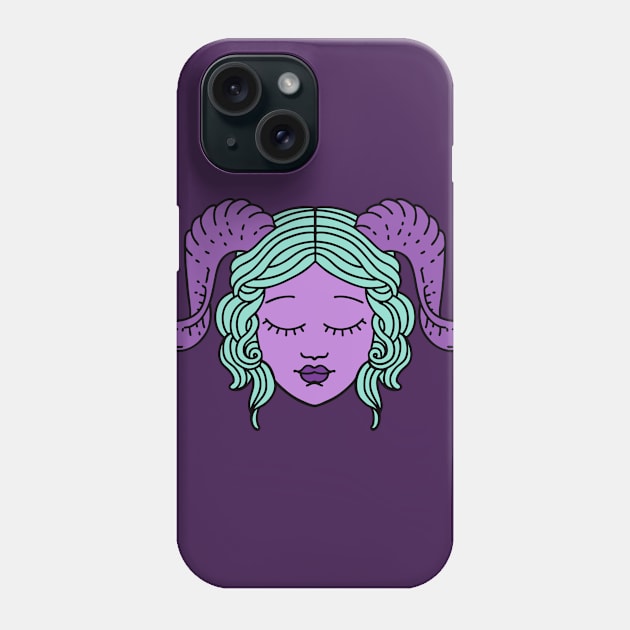 Tiefling. Phone Case by OctoberArts