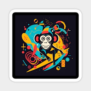 Funny Monkey Magnet