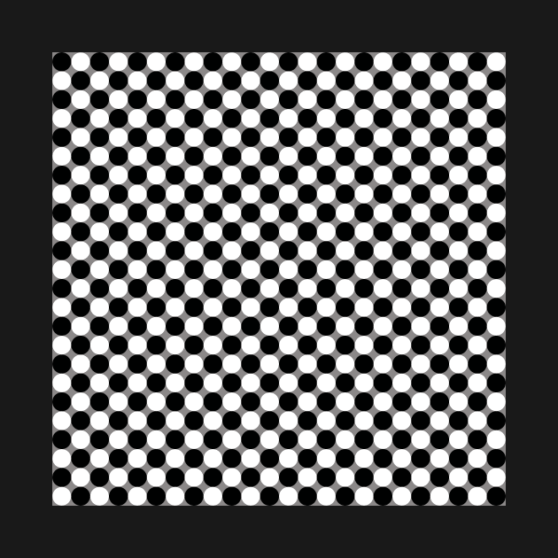 Optical Illusion with dots by MashaVed