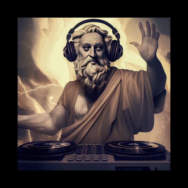 God is a DJ Series by VISIONARTIST