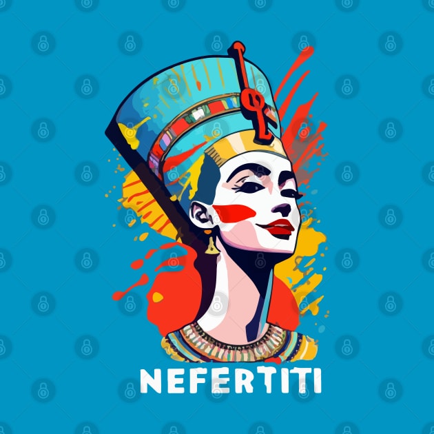 Nefertiti's Hilarious Highness by CatCoconut-Art