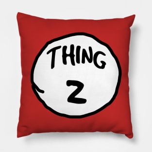 Thing 2 Family Pillow