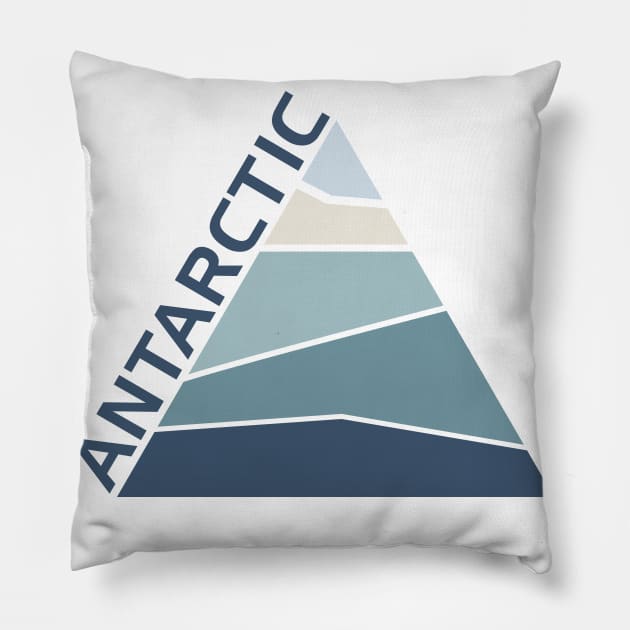 Antarctic Pillow by Dedert