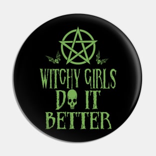 Witchy Woman T-Shirt Pin