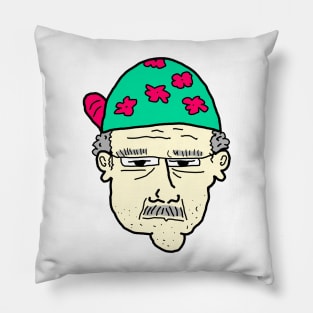 Blue collar guy Pillow