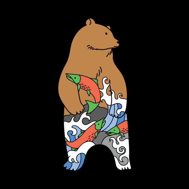 Grizzly Bear by natelledrawsstuff