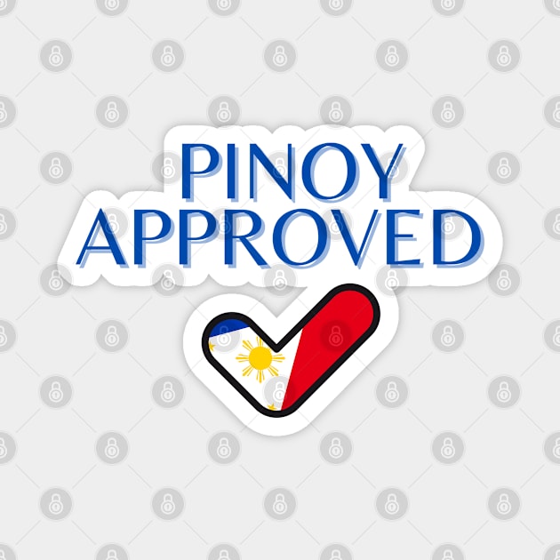 pinoy flag - pinoy approved Magnet by CatheBelan