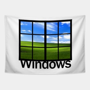 Windows [black] Tapestry