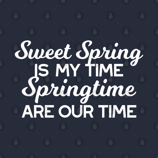 Sweet Spring Time Quote by FlinArt