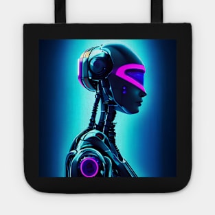 Futuristic cyberpunk robot | 2 Tote