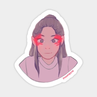 Glowy blush Magnet