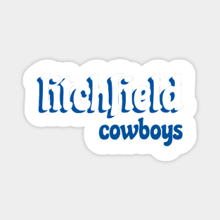 Litchfield CT Cowboys Magnet