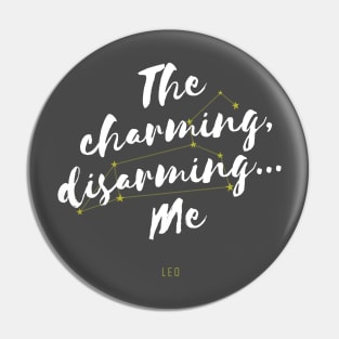 Leo Zodiac Funny Pin