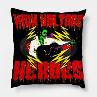 High Voltage Heroes Pillow