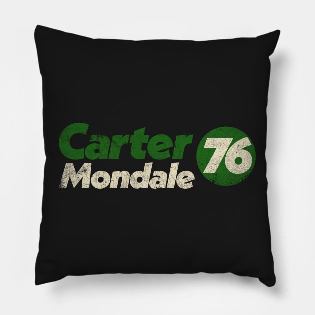 Carter Mondale / Original Retro US Election Design Pillow by feck!