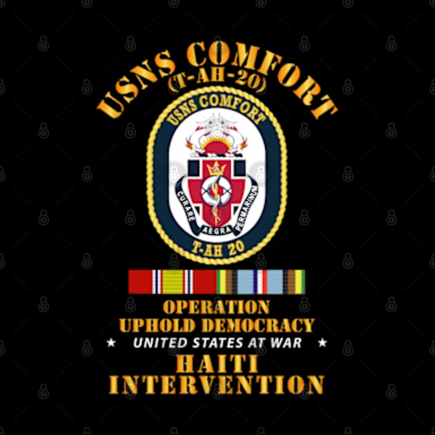 Uphold Demo - USNS Comfort - T-AH-20 w Svc Ribbons by twix123844